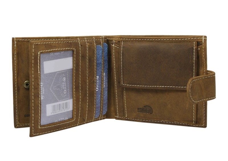 Кошелек мужской Buffalo Wild RM-01L-HBW TAN Кошелек мужской Buffalo Wild RM-01L-HBW TAN